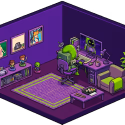 Pixel Hood Room · Mini #178