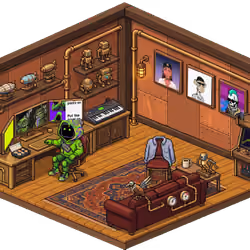 Pixel Hood Room · Mini #927