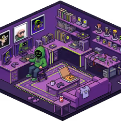 Pixel Hood Room · Clan #215