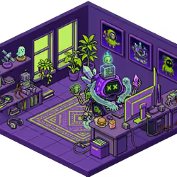 Pixel Hood Room · Mini #951