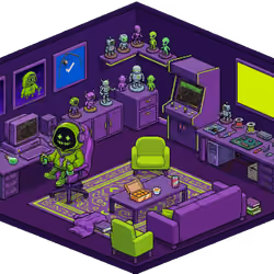 Pixel Hood Room · Mini #108
