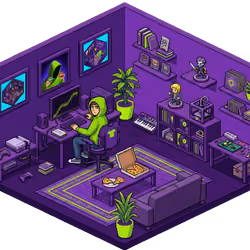 Pixel Hood Room · Clan #286