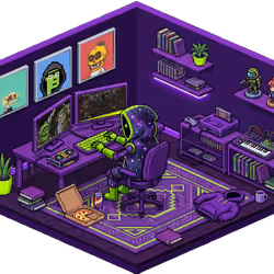 Pixel Hood Room · Mini #811