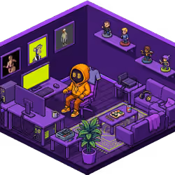 Pixel Hood Room · Mini #949