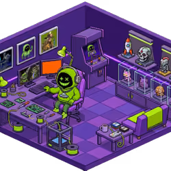 Pixel Hood Room · Mini #298