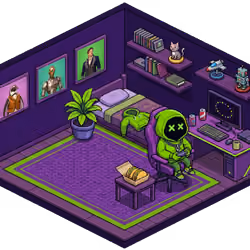 Pixel Hood Room · Mini #17