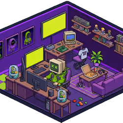 Pixel Hood Room · Mini #264