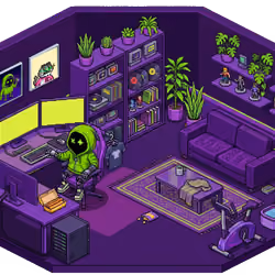 Pixel Hood Room · Mini #1310