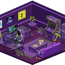 Pixel Hood Room · Clan #2