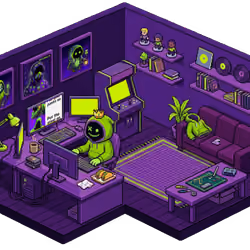 Pixel Hood Room · Mini #141