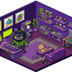 Pixel Hood Room · Mini #840