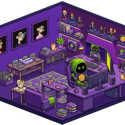 Pixel Hood Room · Mini #128