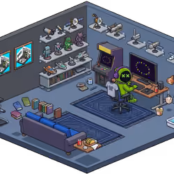 Pixel Hood Room · Mini #77