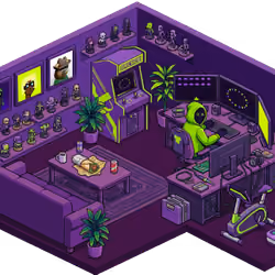 Pixel Hood Room · Clan #42