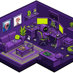 Pixel Hood Room · Mini #770