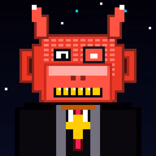 Cyber Pixel Ape #76