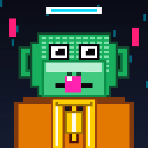 Cyber Pixel Ape #415