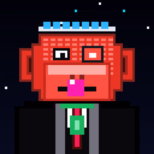 Cyber Pixel Ape #2074