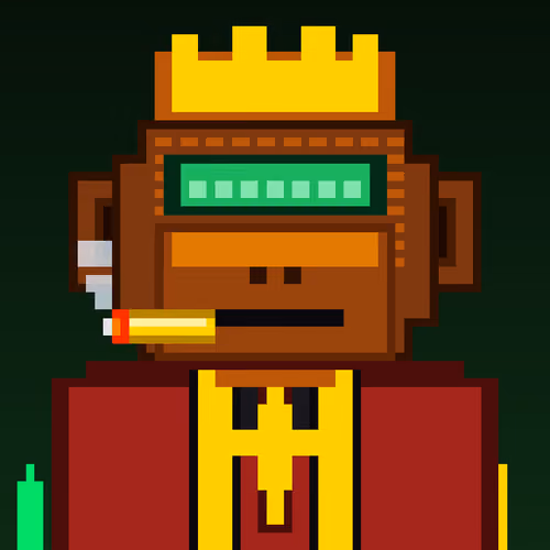 Cyber Pixel Ape #1037
