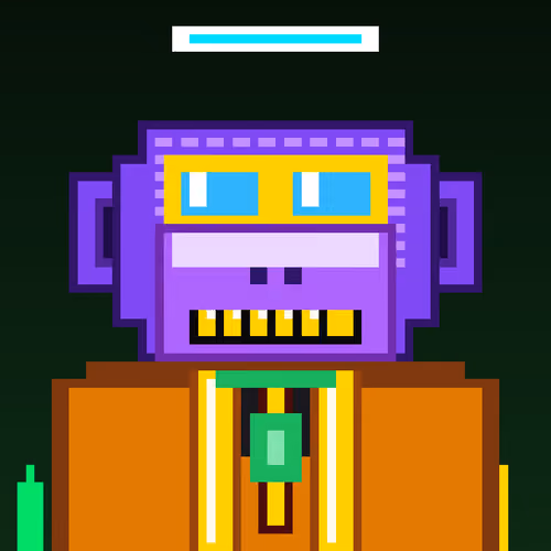 Cyber Pixel Ape #656