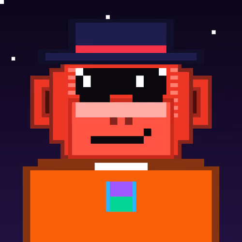 Cyber Pixel Ape #659