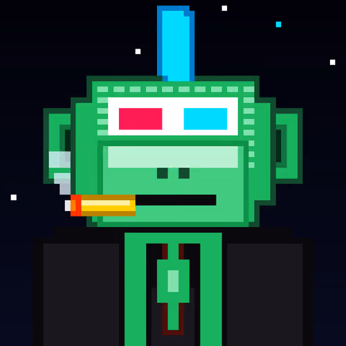 Cyber Pixel Ape #1812