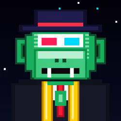 Cyber Pixel Ape #4654