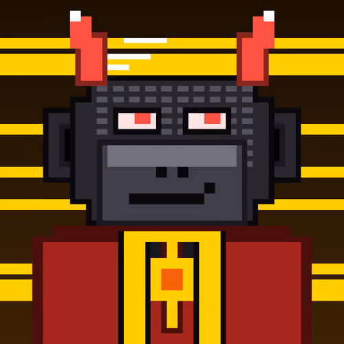 Cyber Pixel Ape #416