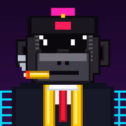 Cyber Pixel Ape #106