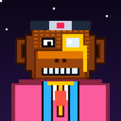 Cyber Pixel Ape #107