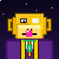 Cyber Pixel Ape #493