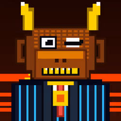 Cyber Pixel Ape #738