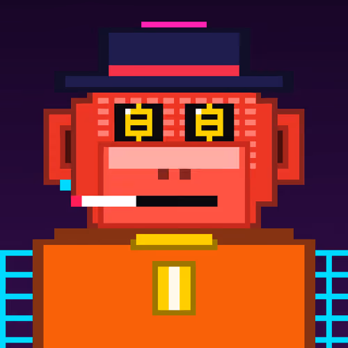 Cyber Pixel Ape #2008