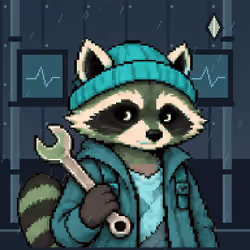 SCRAP RACCOONS #1432