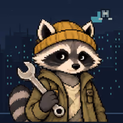 SCRAP RACCOONS #1352