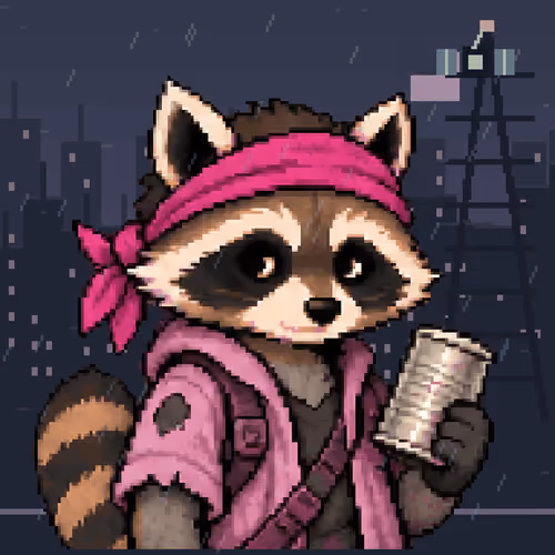 SCRAP RACCOONS #3374