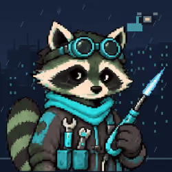 SCRAP RACCOONS #0354