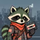 SCRAP RACCOONS #1717