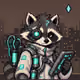 SCRAP RACCOONS #2748