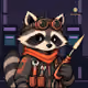 SCRAP RACCOONS #3091