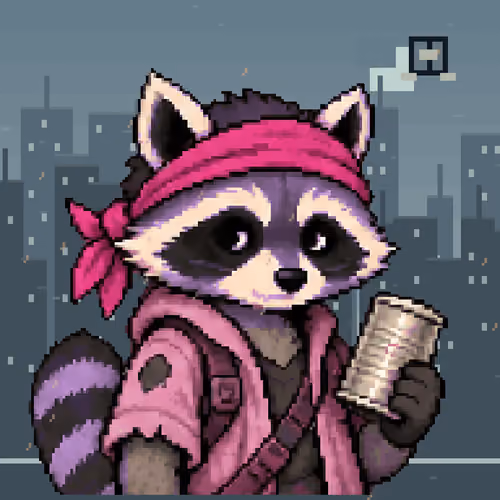 SCRAP RACCOONS #4348