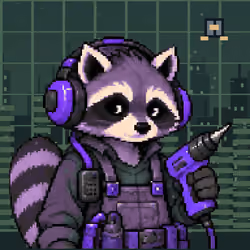 SCRAP RACCOONS #0350