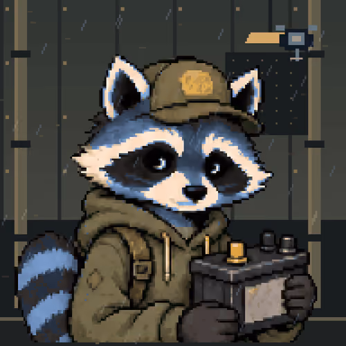 SCRAP RACCOONS #3559