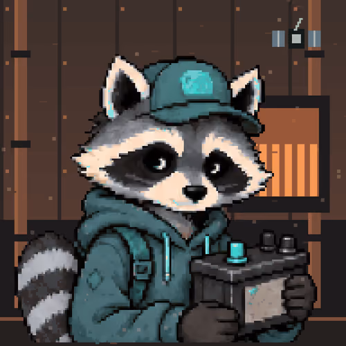 SCRAP RACCOONS #4105