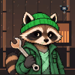 SCRAP RACCOONS #2830