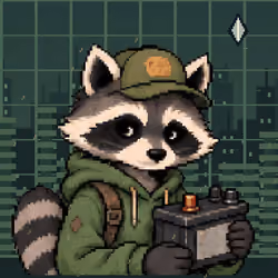 SCRAP RACCOONS #3274