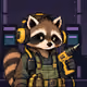 SCRAP RACCOONS #2962
