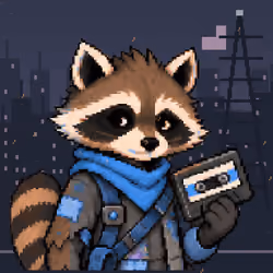 SCRAP RACCOONS #3299