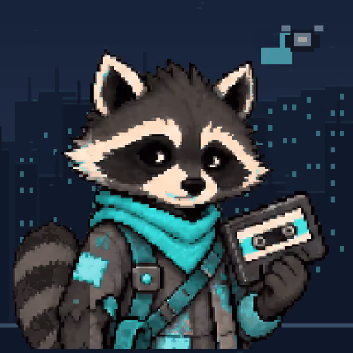 SCRAP RACCOONS #4086