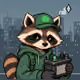 SCRAP RACCOONS #1138